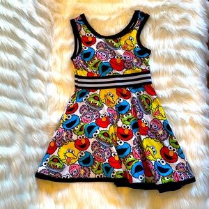 Sesame Street Toddler Girls Tank Dress